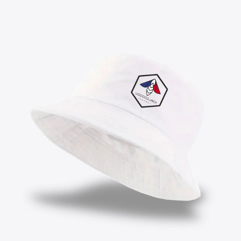 Wooooojack Factory Bucket Hat : White Edition