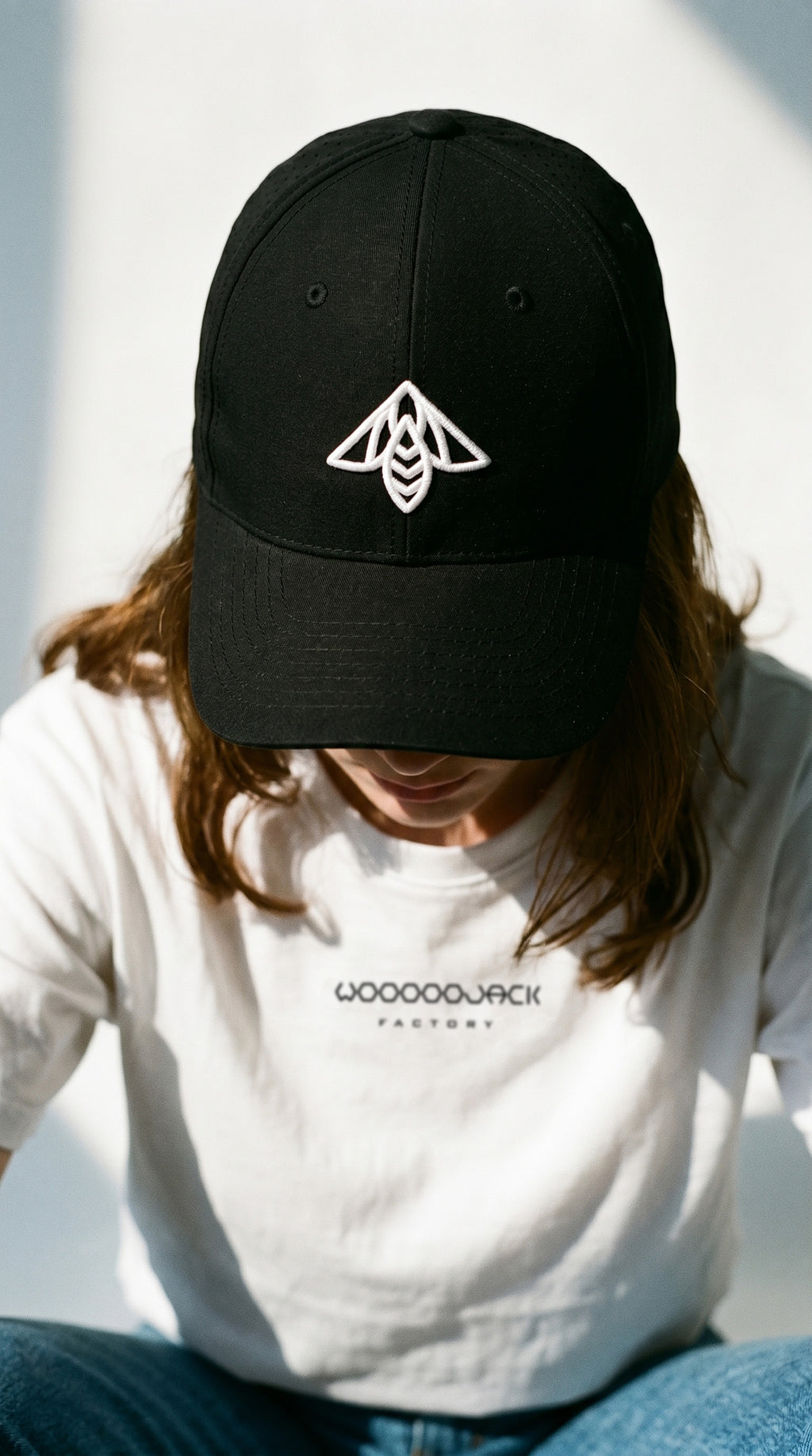 Black Wooooojack Factory cap