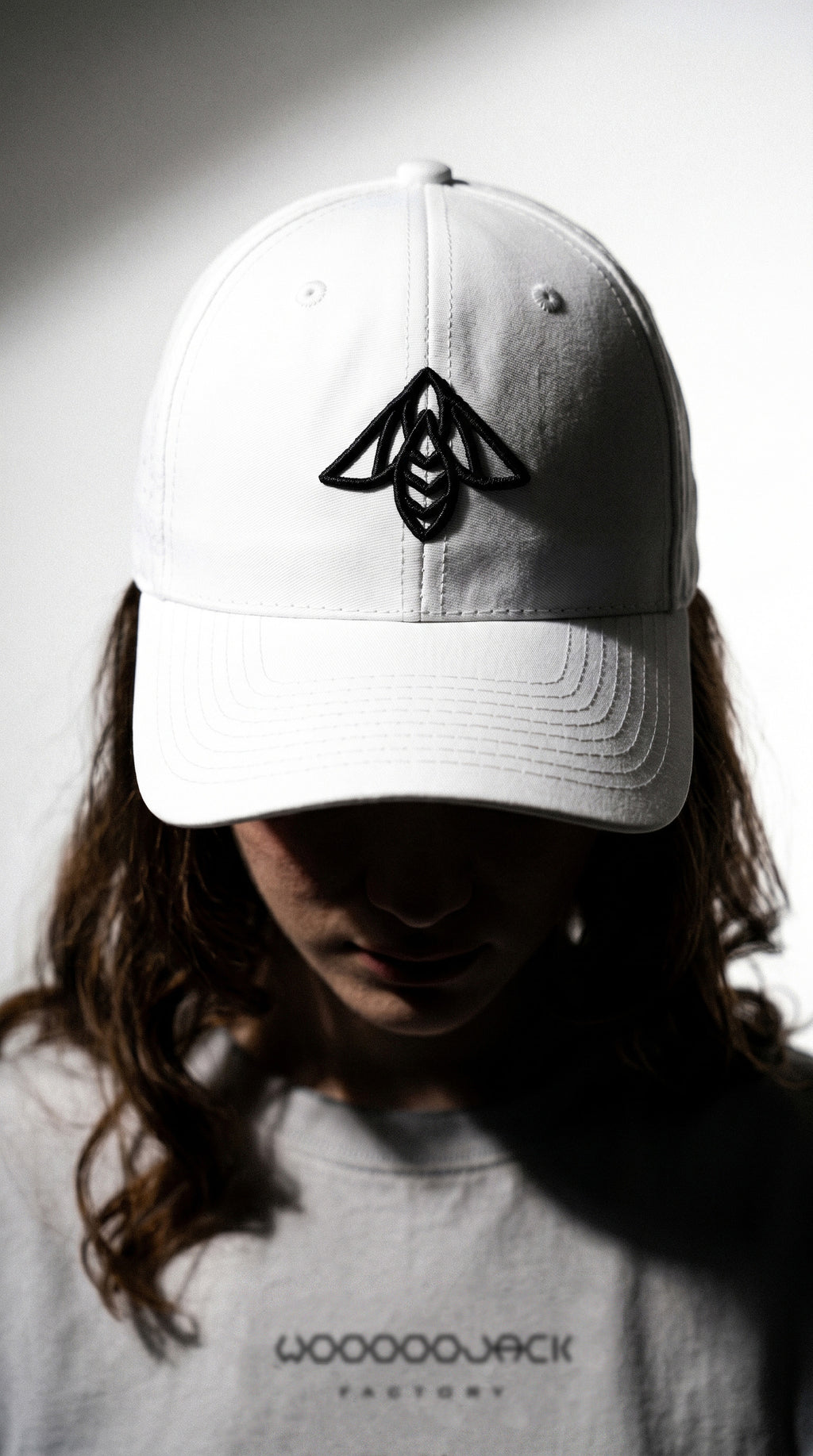 White Wooooojack Factory cap