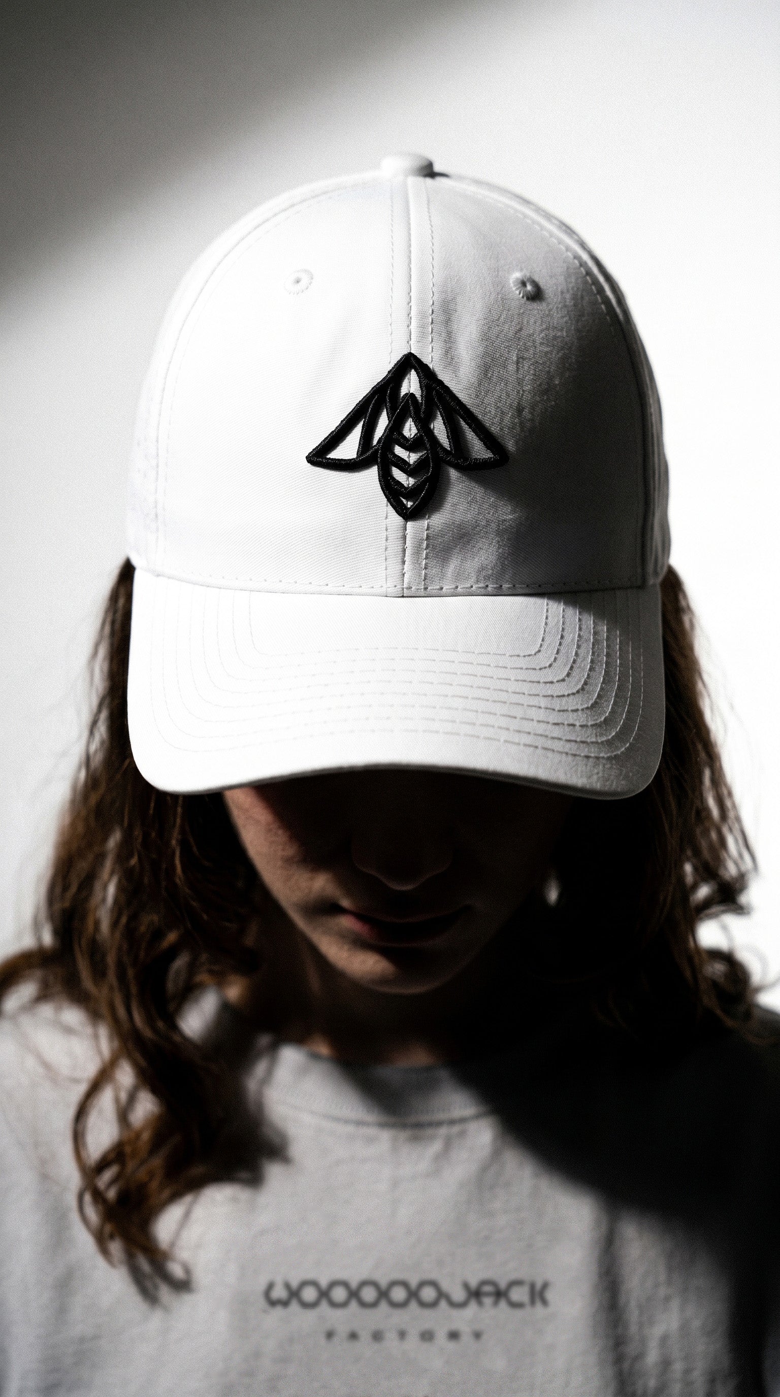 White Wooooojack Factory cap
