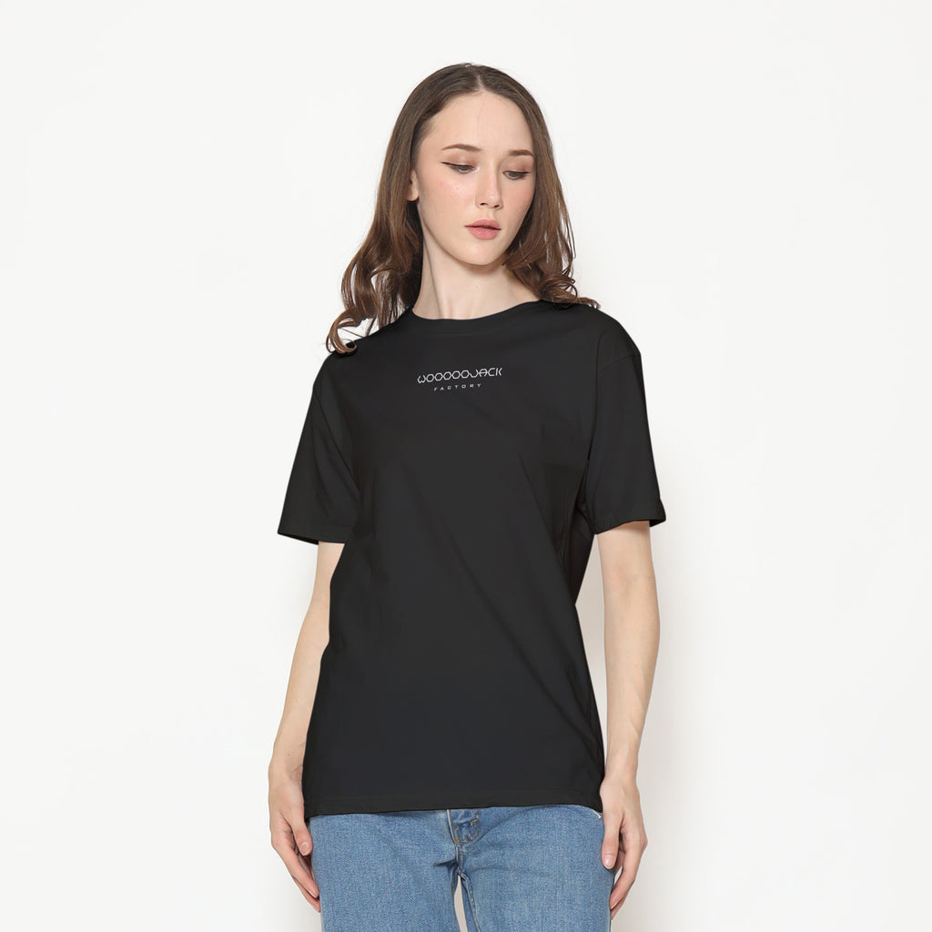 Wooooojack Factory Iconic Black T-shirt