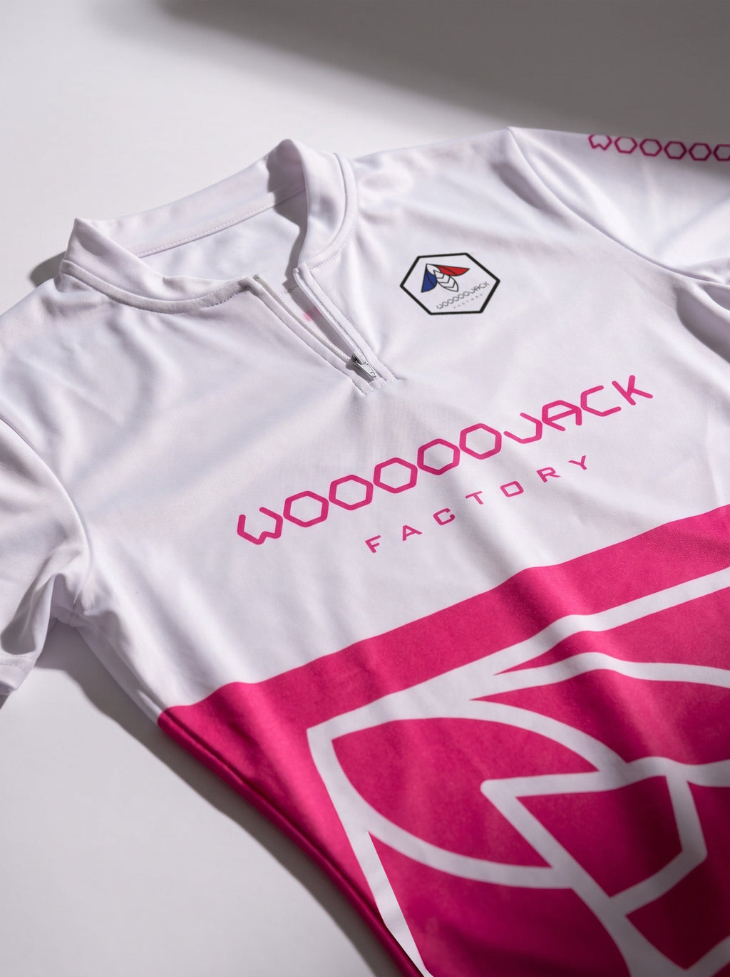 OCTOBRE ROSE : Wooooojack Factory shooter jersey Wooooojack Factory 