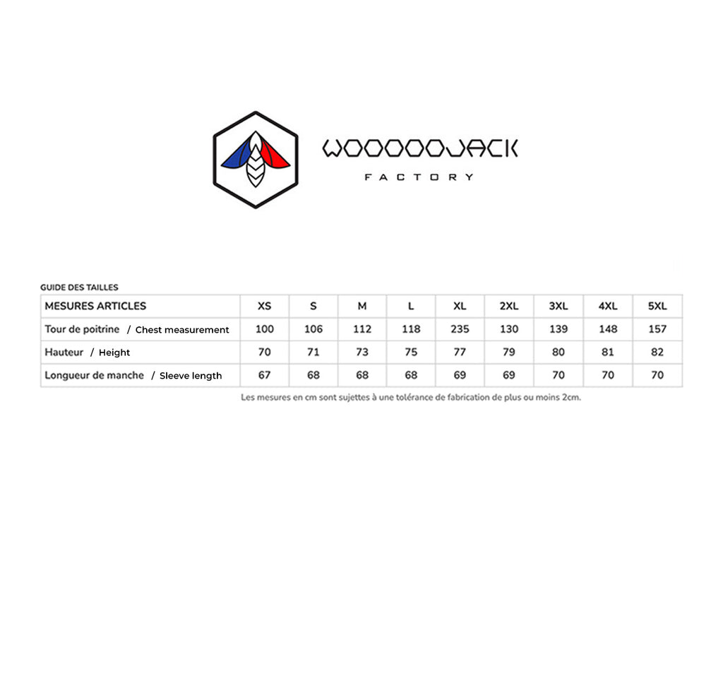 Sweat Wooooojack Factory blanc