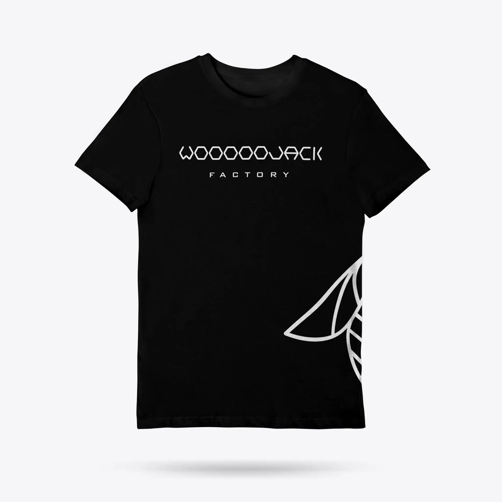 Wooooojack Factory Black T-shirt